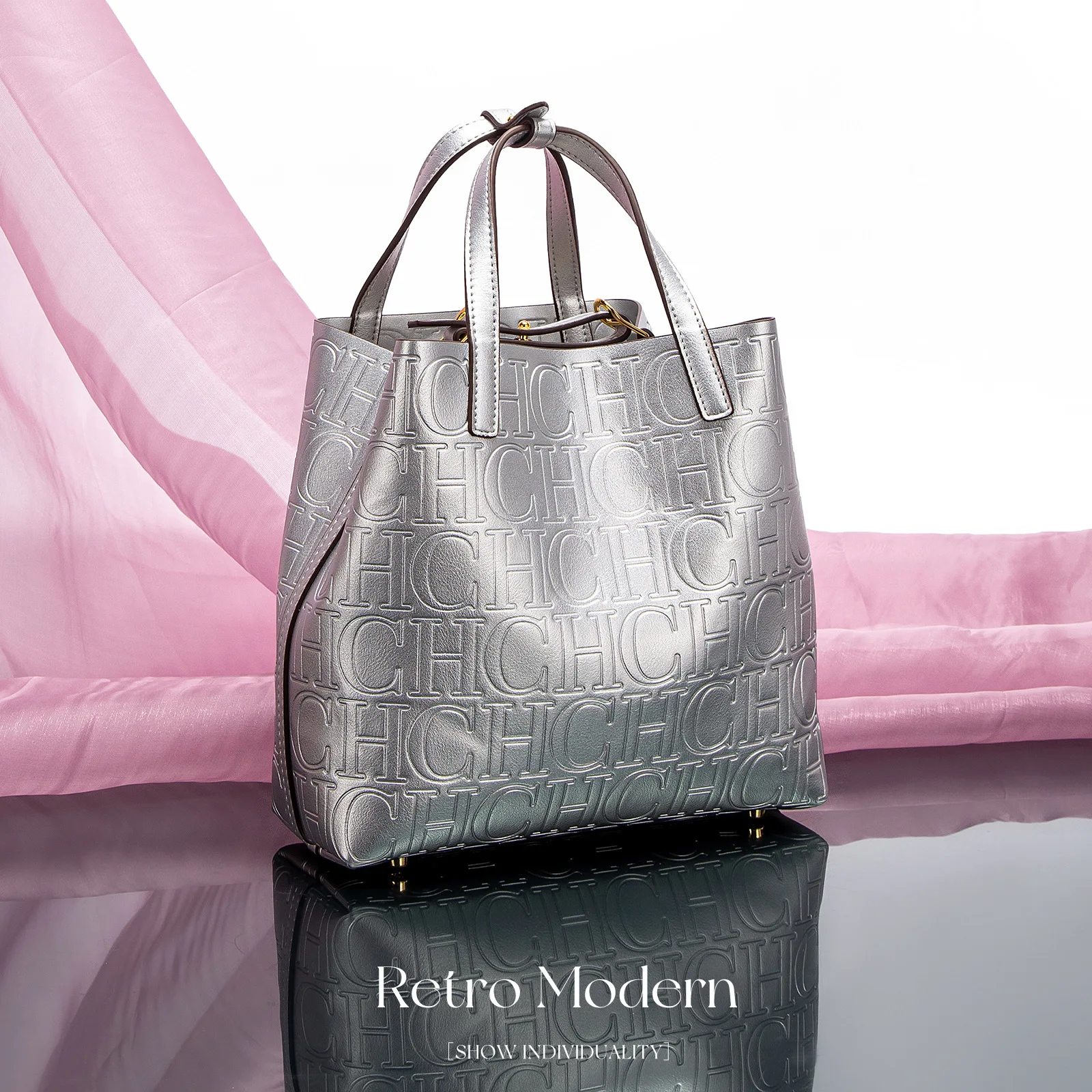 

2026 Bucket Bag, Vintage Style Tote for Women, Large Capacity Shoulder Bag, Minimalist & Versatile Purse