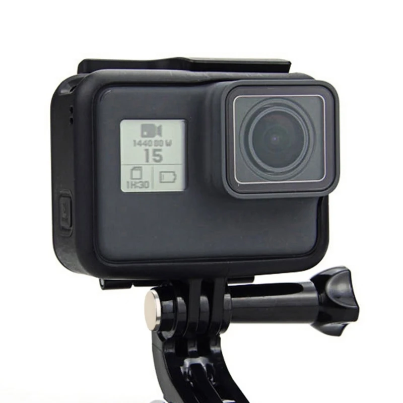 2pcs J Hook Buckle Chest Strap Belt Helmet Base Mount for GoPro Hero 7 5 6 Black