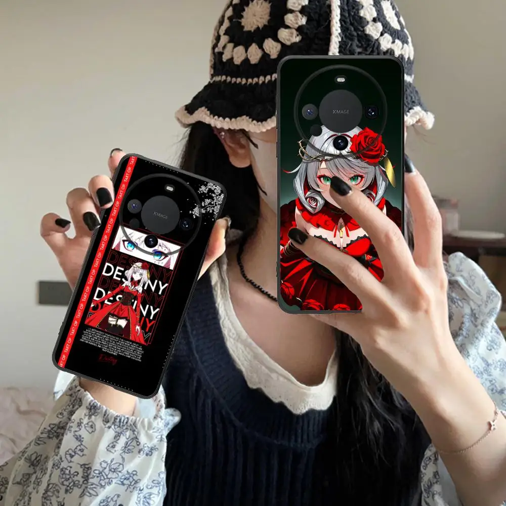 حافظة لهاتف هواوي ميت 60 50 40 30 20 10 Pro Plus Lite E 5G حافظة مطبوعة ملونة فاخرة وجميلة