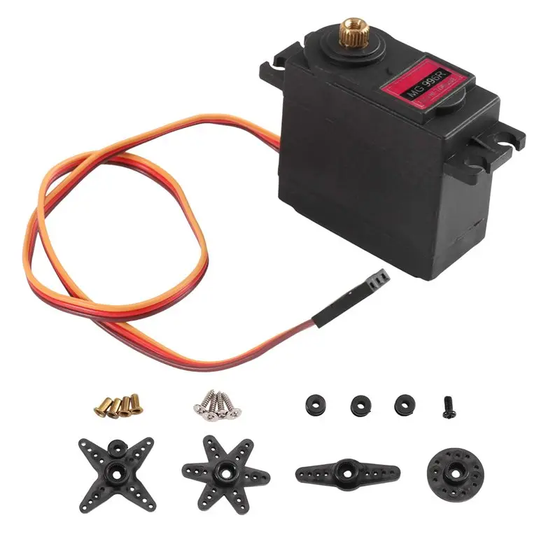 A63T-1Set MG996R 360 Degree Digital Steering Servo MG996R 360 Degree Continuous Rotation Servo For Robot Car Robotic DIY