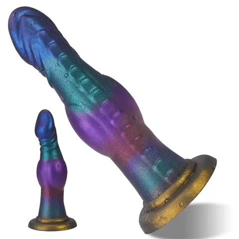 Realistic Dildos Animals Dog Anal Plug Silicone Penis Prostate Massager Butt Plug Adult Sex Toys For Men Women Suction Cup Dildo