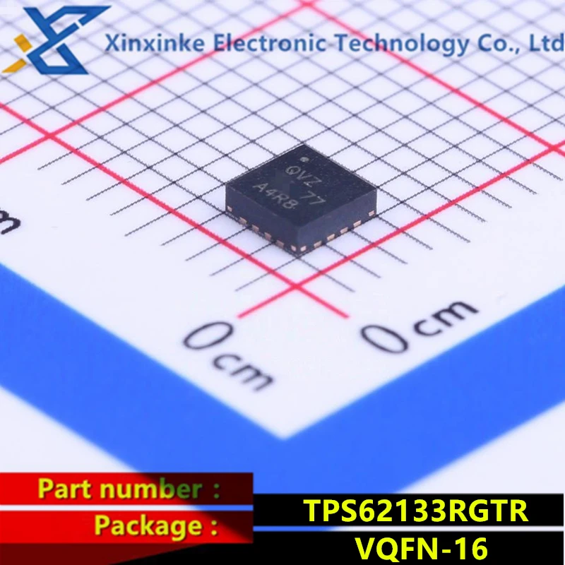 

TPS62133RGTR VQFN-16 Mark: QVZ Switching Voltage Regulators 3-17V 3A SD Cnvrtr Power Management ICs Brand New Original