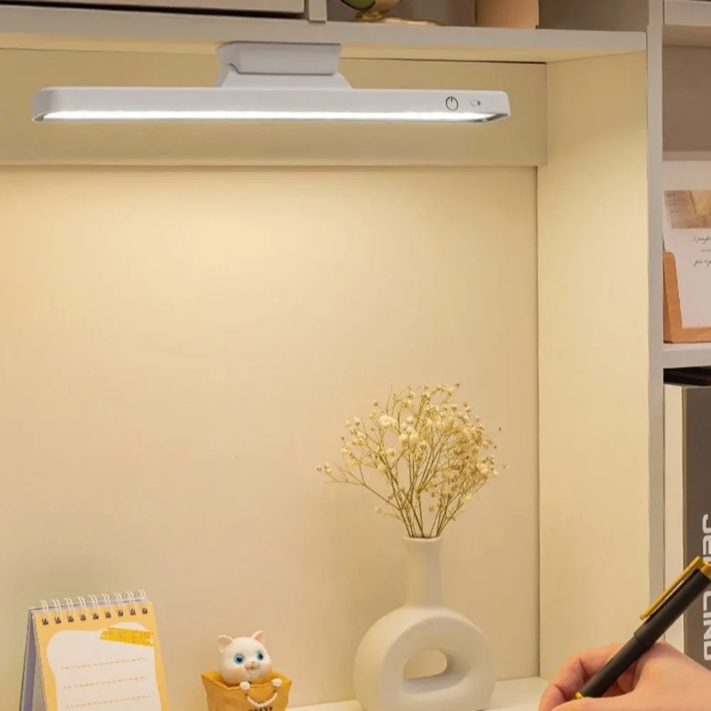 

Trendy Stepless Reading Table Lamp Magnetic Touch Switch LED Desk Lamp Cordless Dimmable Night Light Cabinet Closet Wardrobe