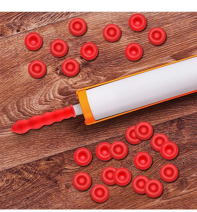 10PCS Kalefateren Cap Rode Kalefateren Besparing Cap Kalefateren Sealer Saver Open Breeuwen Buis Voor Afdichting En Behoud