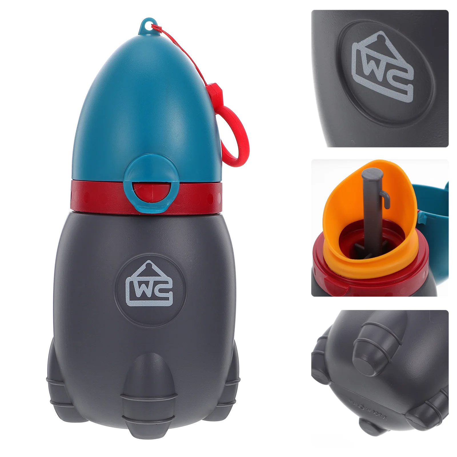 

Training Pee Bottle Portable Urinal Potty for Toddlers Car Toilet Silica Gel Travel