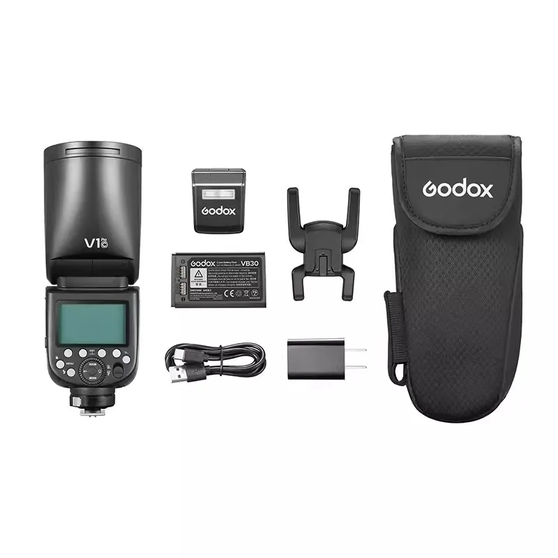 Godox V1Pro Professional Speedlite Camera Flash with Wireless Remote Control TTL Lithium Battery-V1Pro-S/C/N/F/O