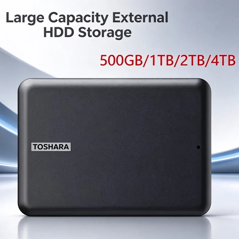 New Portable Hard Drive High-Speed USB 3.2 Gen1 500GB/1TB/2TB/4TB Black External Hard Drive Compatible With Mac