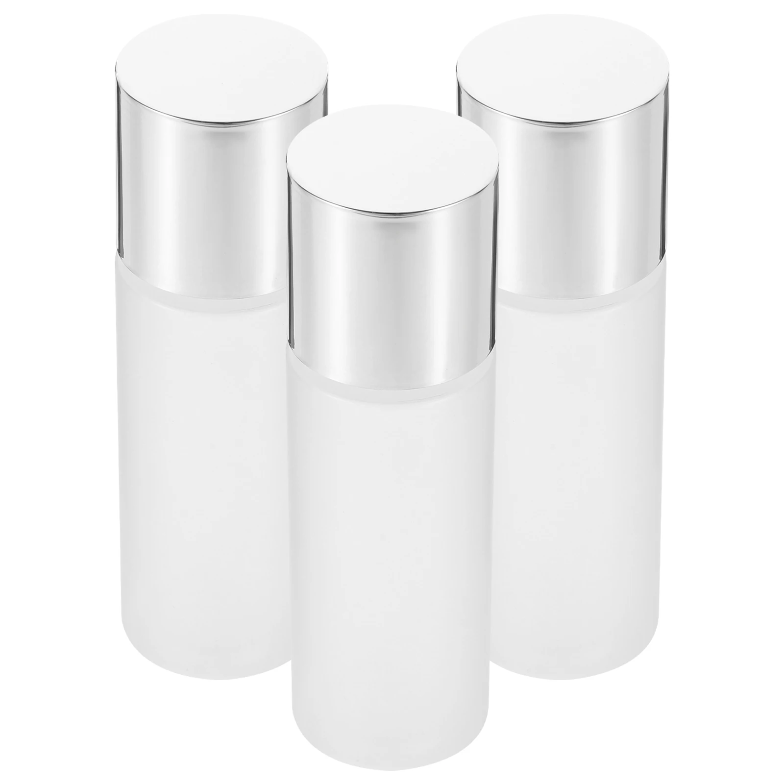 

3 Pcs Toner Bottle Lotion Containers Empty Makeup Refillable Skincare Bottles Travel Size Portable Leak Proof Design Durable