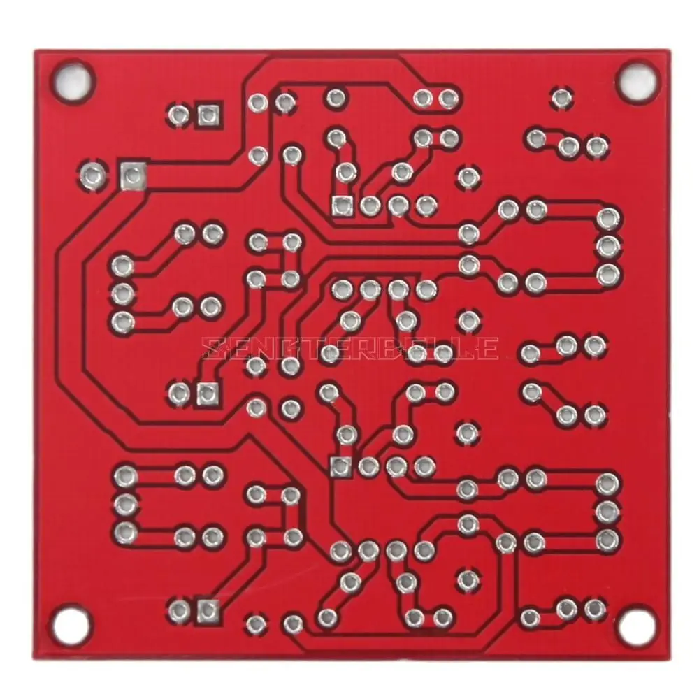 NE5532 4-канальная плата аудио предусилителя, одиночный источник питания, 12 В постоянного тока, тональная печатная плата предусилителя