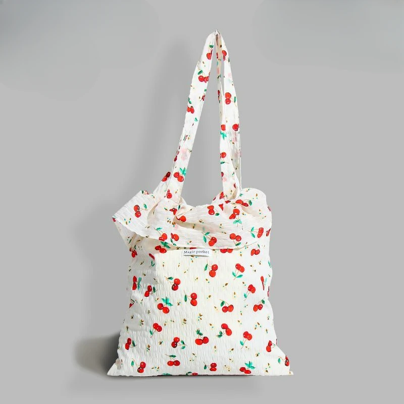 

Miyagawa Sweet Canvas Bag for Women 2025 New Handbag Large Capacity Single Shoulder Tote Bags