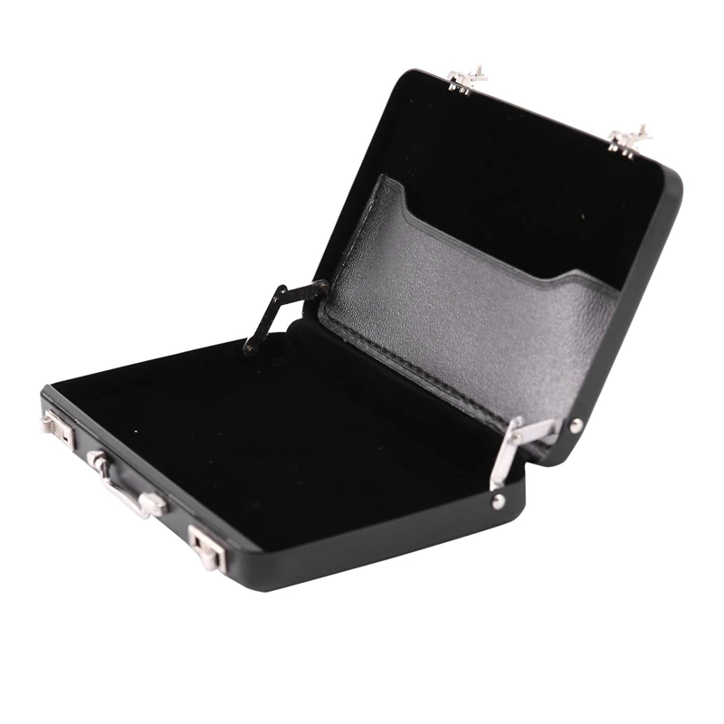 3X Business Card Case Mini Carry Case Card Case Card Password Case Only Used For Card Business Cards, Etc. Black
