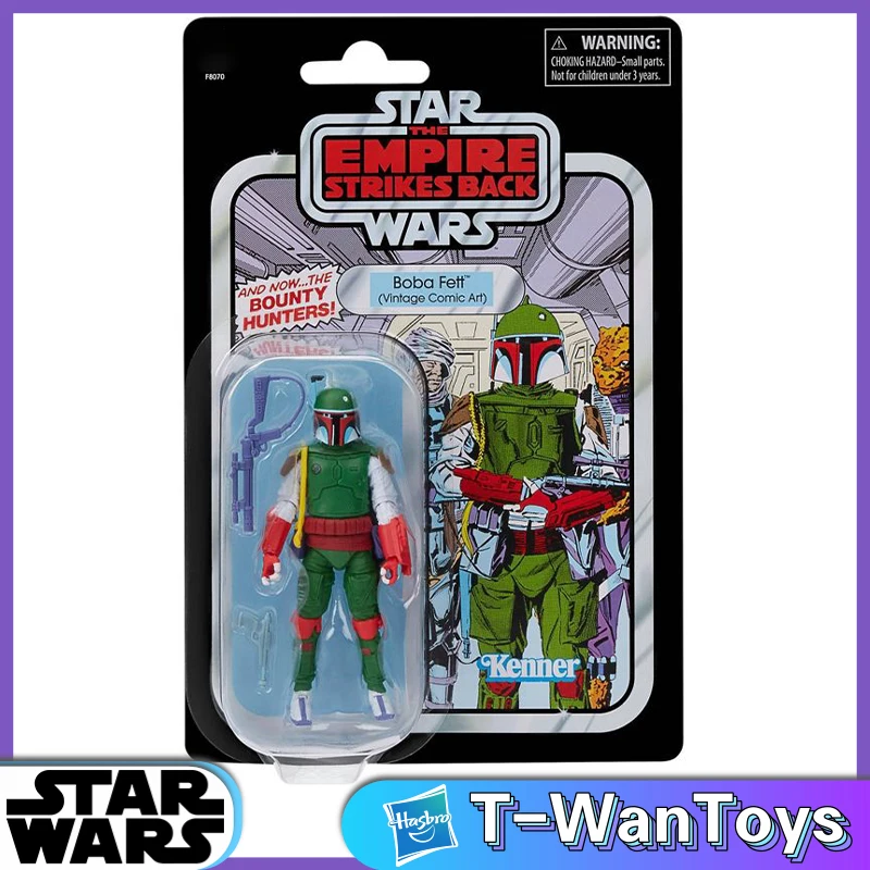 

Ship Now Hasbro Star Wars The Vintage Collection Boba Fett Vintage Comic Art Edition 3.75-Inch Figure Original New In Stock