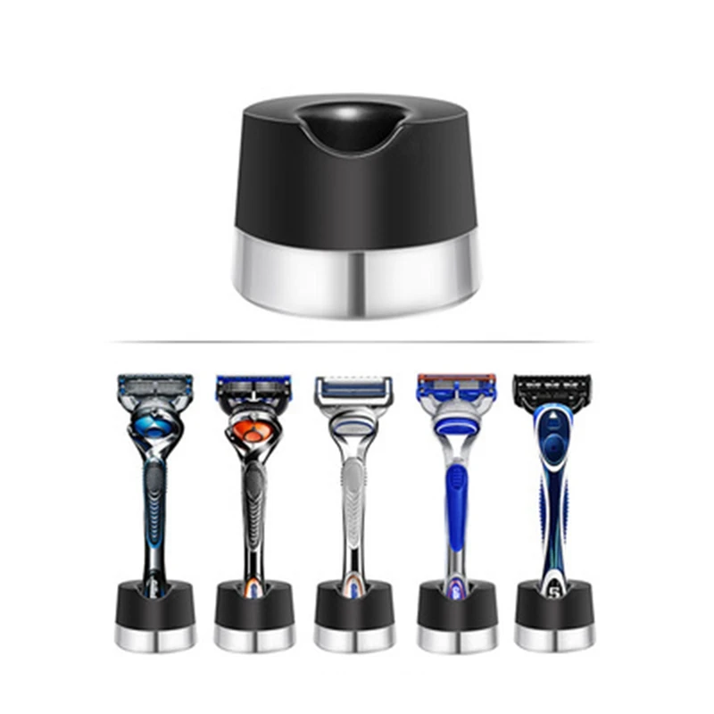 Unique Design Heavyweight Men's Shaving Razor Stand Holder Base Gift For Brother Boyfriend Husband