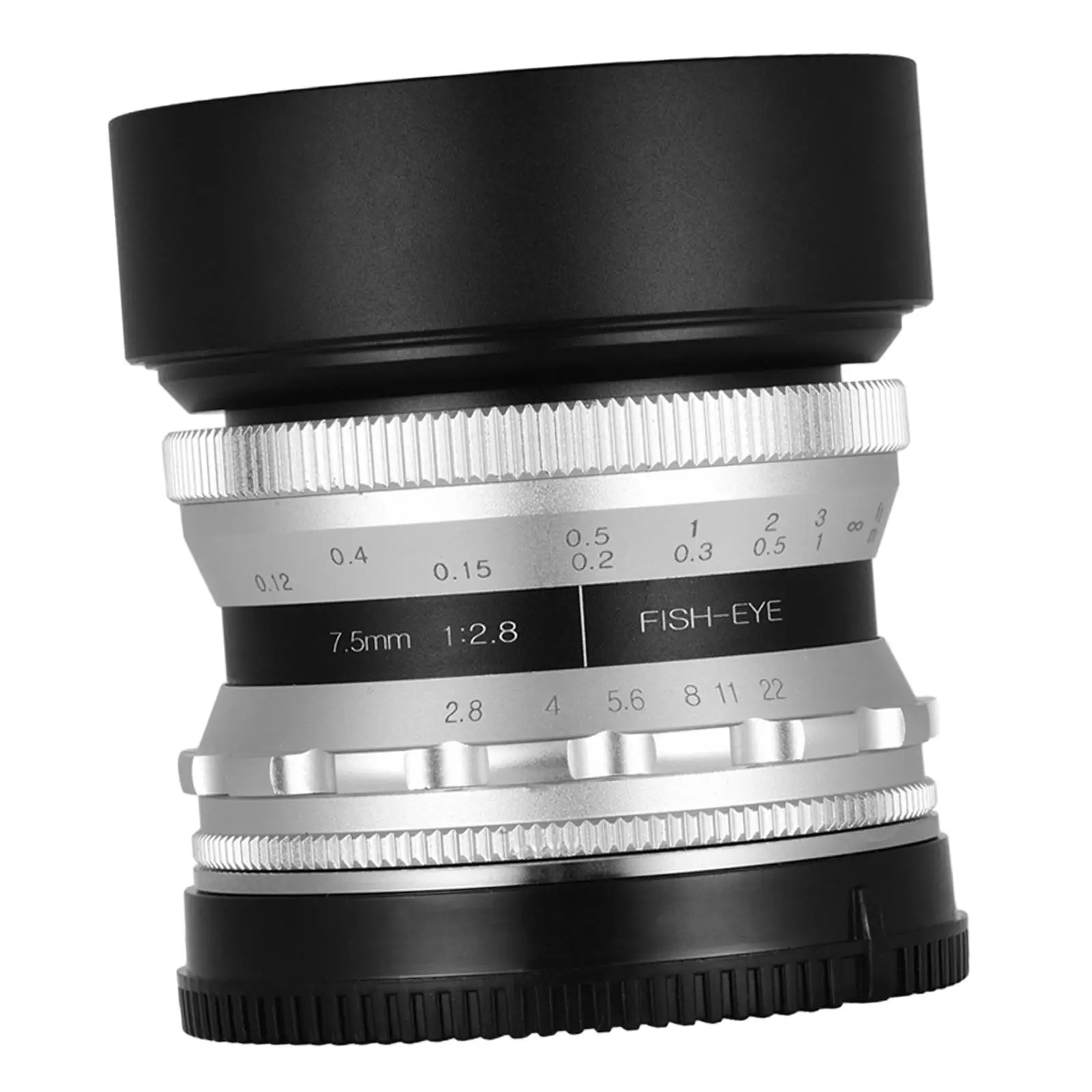 Fisheye Lens 7.5mm F2.8 Heavy Duty Accessories for Fujifilm Replace Parts