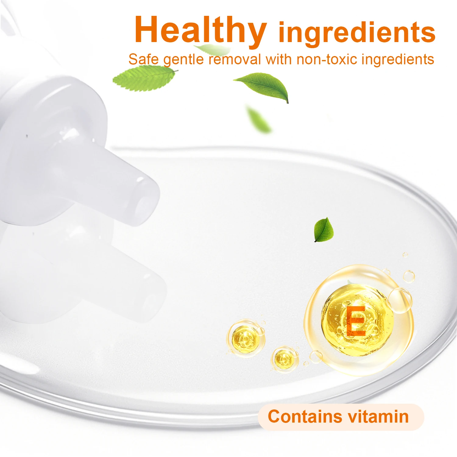 TWOING Falsche Nagelspitzen, feste Klebstoffe, Gel-Entferner, Nagelflüssigkeit, leicht zu weich, Entferner zum Aufdrücken der Nägel, Gel-Entferner-Werkzeuge mit gefälschten Spitzen