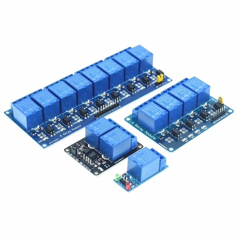 Relay 5V 1 2 4 8 Channel 5V Relay Module with Optocoupler Low Level Trigger Expansion Board Relay for Arduino