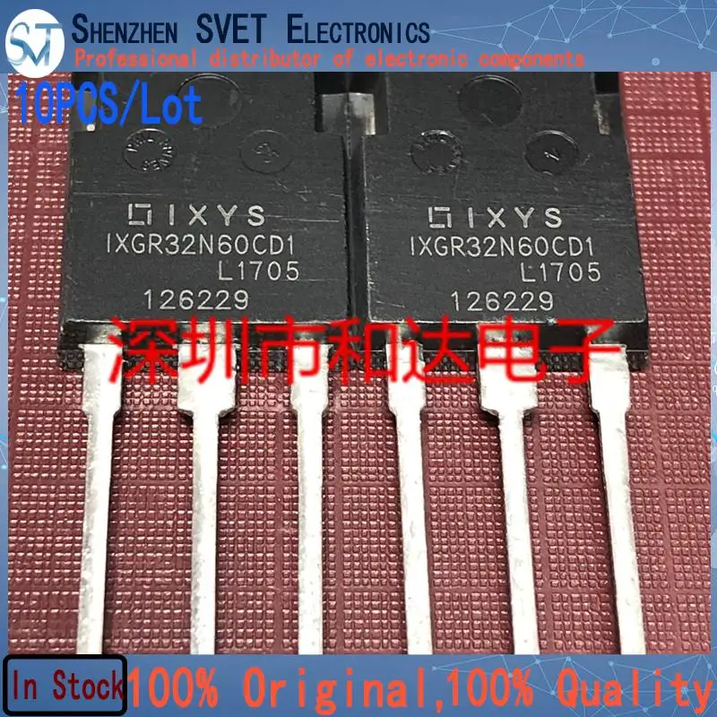 

10PCS/Lot IXGR32N60CD1 MOS TO-247 600V 32A Imported Original In Stock