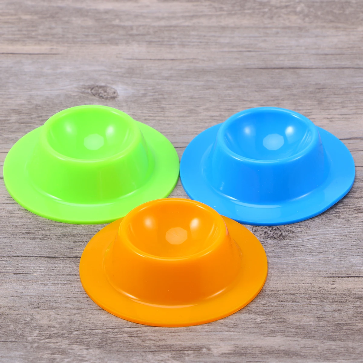 

6pcs Silicone Egg Cups Food Grade Eco Friendly Heat Resistant Dishwasher Safe Egg Holders for Kitchen Counter Easter Display