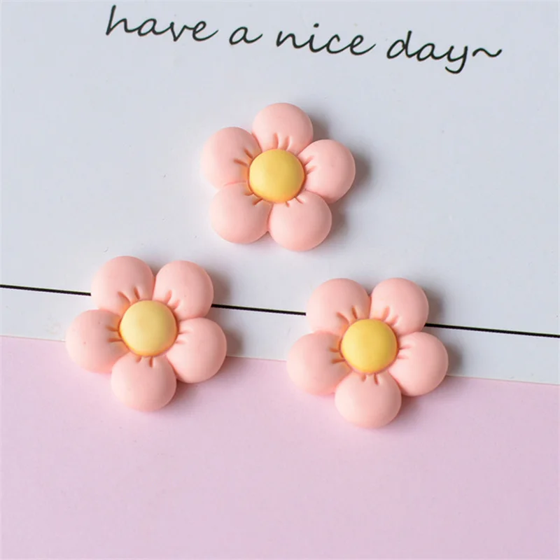 Versatile, Small Fresh Flowers, Resin Jewelry Accessories, Cream Gel Hair Decorations, Hole Shoes, DIY Accessories