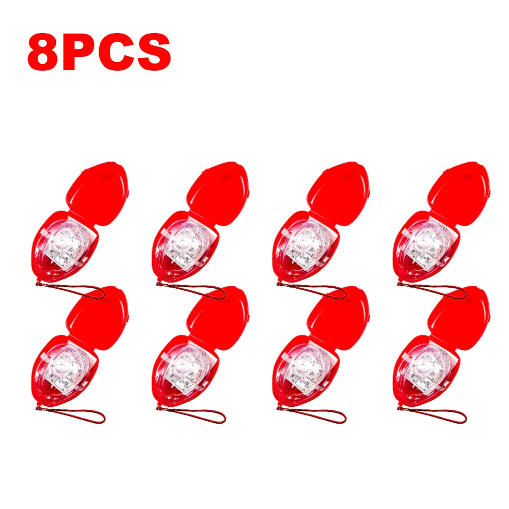 1-10PCS Ehbo CPR Ademhalingsmasker One-Way Kunstmatige Ademhaling Ademhalingsautomaat Maskers Outdoor Camping Emergency redder vraagt
