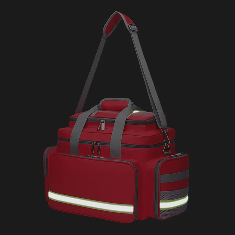 Bolsa médica táctica Oxford impermeable para emergencias multibolsillo - imagen 2