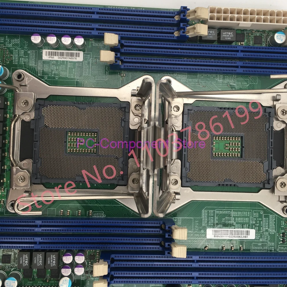 اللوحة الأم للخادم X9DRL-IF LGA2011 تدعم E5-2670/2660 DDR3 سيتم اختبارها قبل الشحن #5