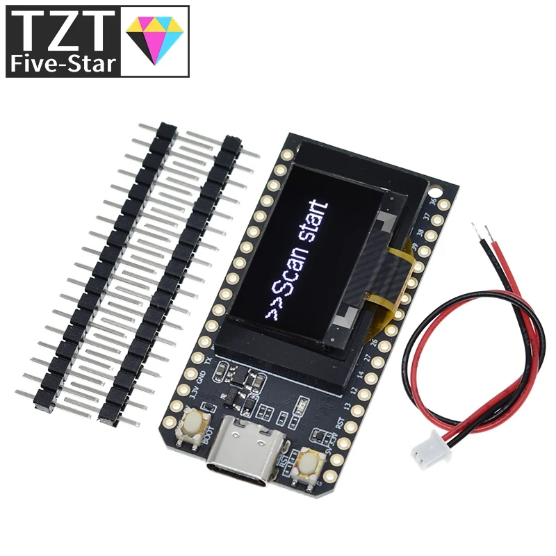 Imagem -04 - Placa de Desenvolvimento sem Fio Esp32 Oled V3.0 Módulo Bluetooth Wi-fi Ssd1306 096 Polegada Display Byte 4m 32 Bit Arduino