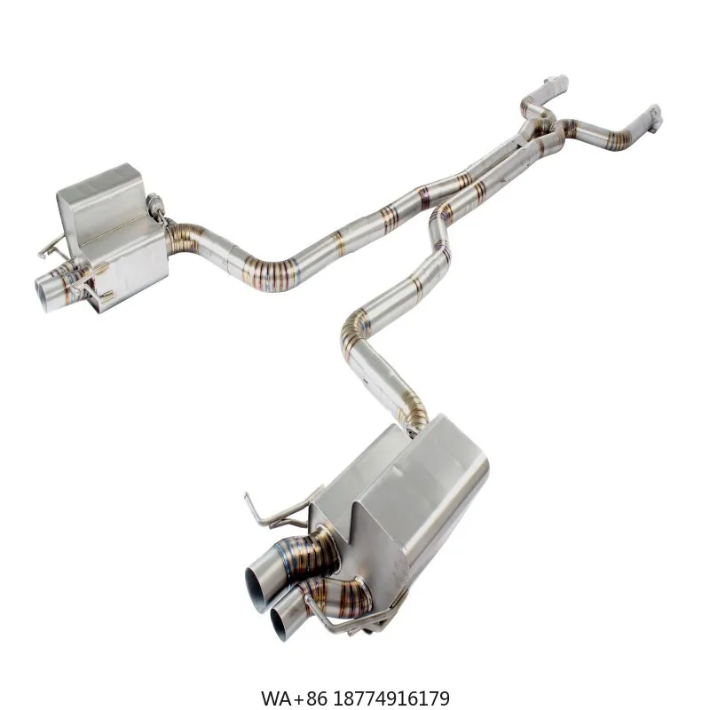 

Автозапчасти для настройки выхлопной трубы для W205 C63 4.0L V8 2014-2020, автозапчасти для настройки выхлопной трубы