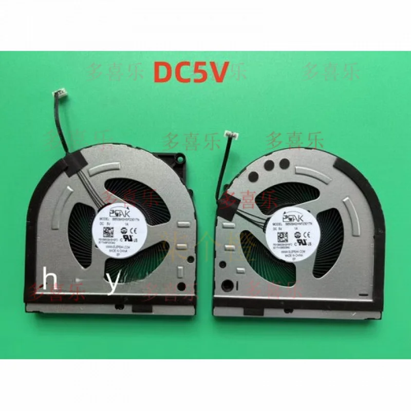 

Оригинальный охлаждающий вентилятор QQ для LENOVO LOQ 15IAX9 15IRX9 15IAX9I CPU + GPU R + L DC5V