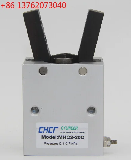 Пневматический пальцевый цилиндр MHC2-20D, изготовленный в Китае, поворотного типа.