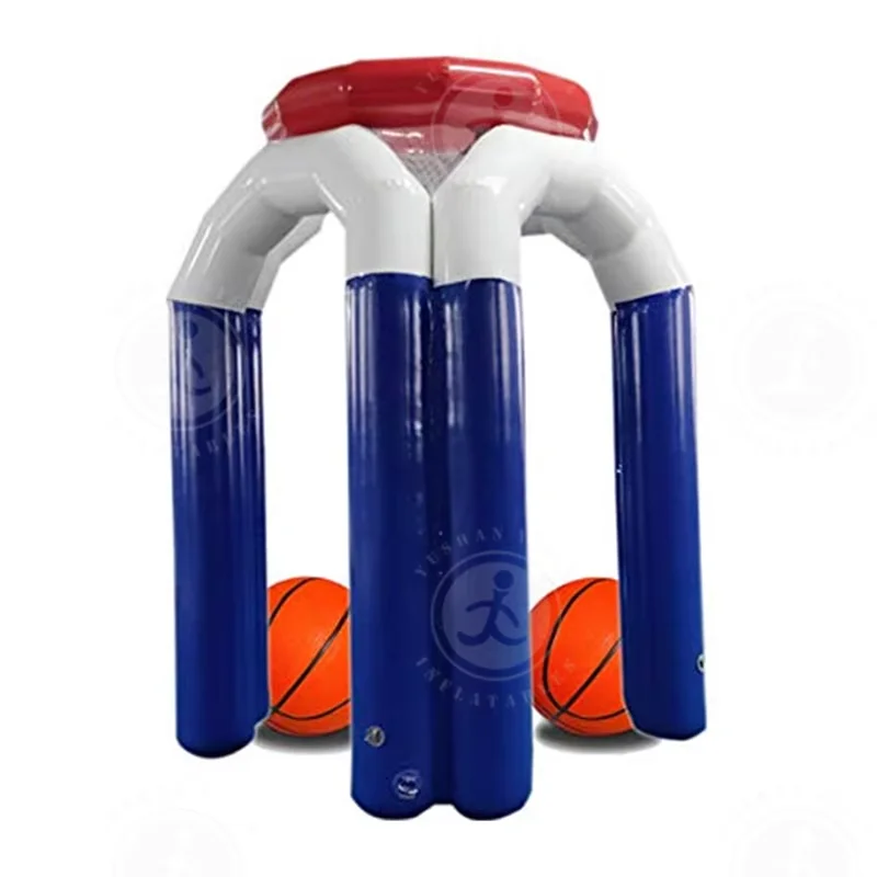 

High Quality Outdoor Backyard Game Giant Inflatable Basketball Hoop Basketball Court Shooting Sport Game