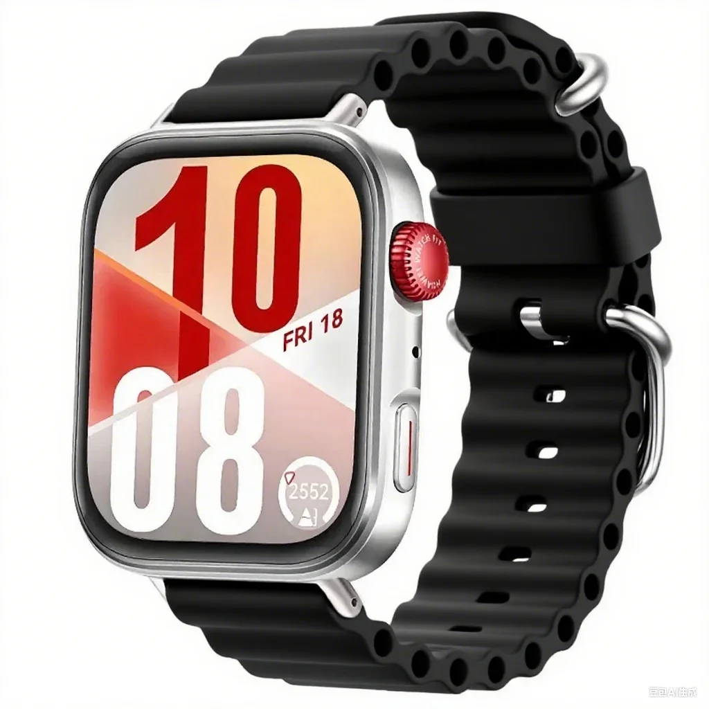 Huawei Watch Fit 3/4/4 Pro用オーシャンシリコンストラップ、ブレスレット、スポーツウォッチバンド、リストバンド