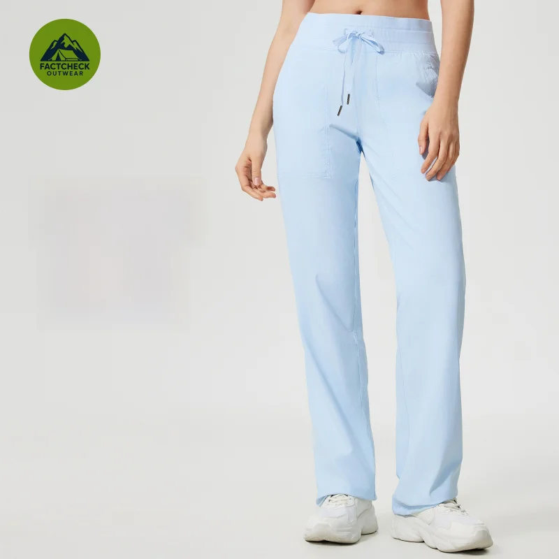 FACTCHECK High-Waisted Loose-Fitting Athletic Pants For Women Outdoor Fitness Travel Holiday Breathable Straight-Leg Trousers