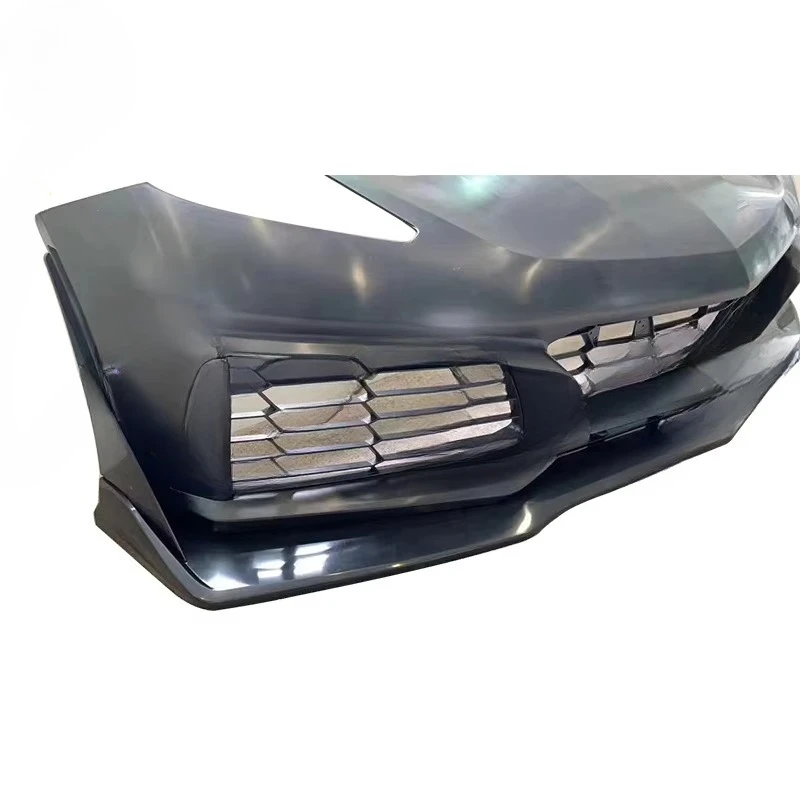 Body Kit Front Bumper for Corvette ZR1 C7 2014-2019 Convert Surround Car Accessories 4