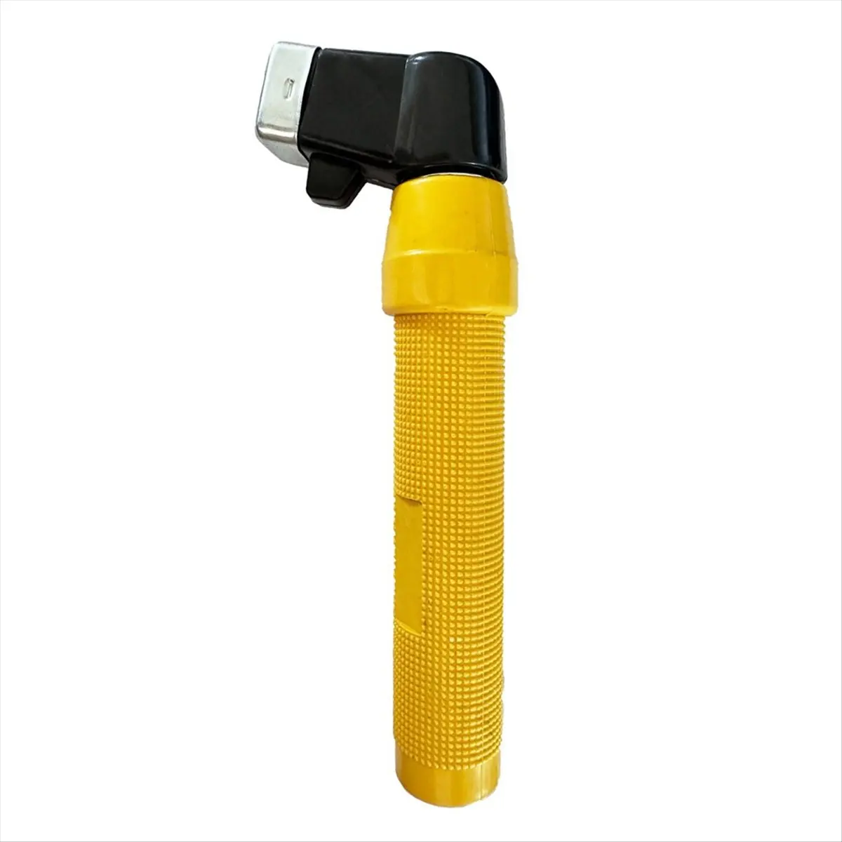 L63A Welding Electrode Holder Twist Type 400A Heavy Duty Electrode Clamp Accessories for Welding Machine Welder Yellow