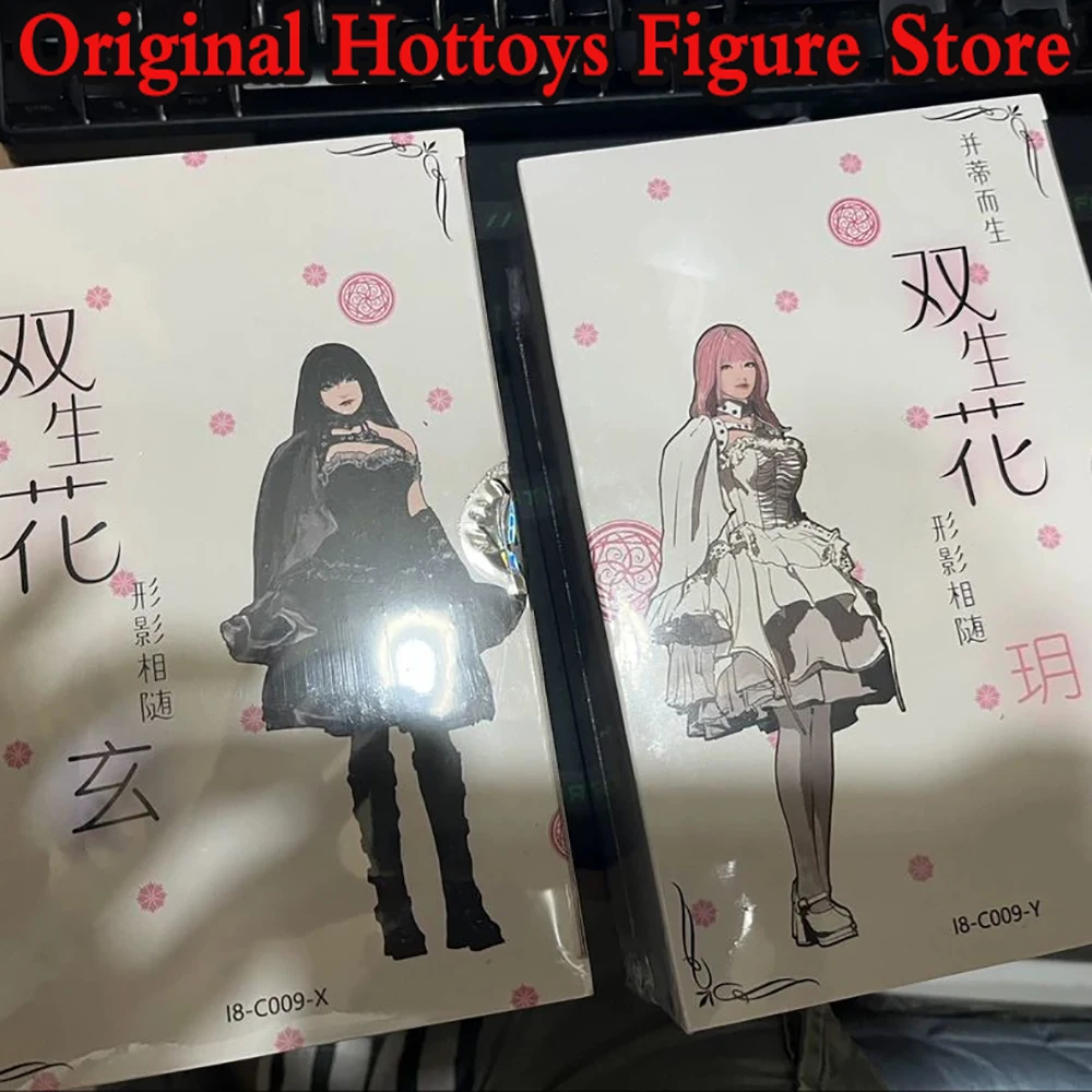 I8TOYS C009X/Y 1/6 스케일 여성 군인 Xuan/Yue 머리 조각 의류 액세서리 12 인치 액션 피규어 모델 인형