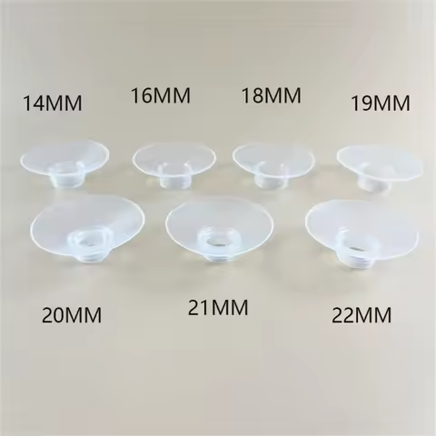 Breast Pump Accessories Flange Funnel Inserts 14/16/18/19/20/21/22mm Caliber Size Adaptor Converter Small Nipple Horn Adapter