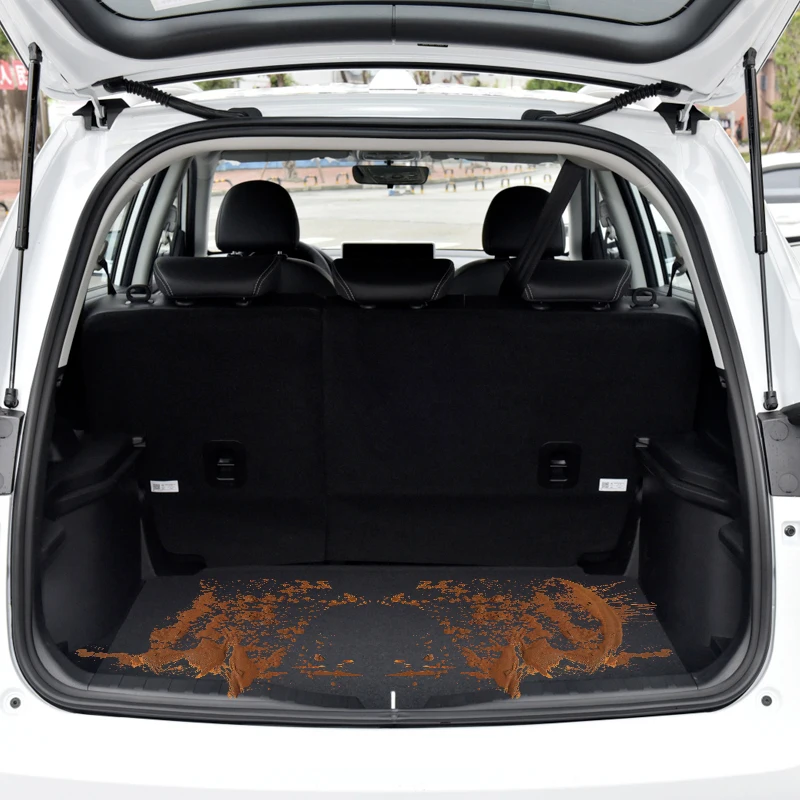 For Haval M6 PLUS 20 21 22 2017-2023 Custom Fit Car Trunk Mat All Season Black Cargo Mat 3D Shaped Laser Measured Trunk Liners