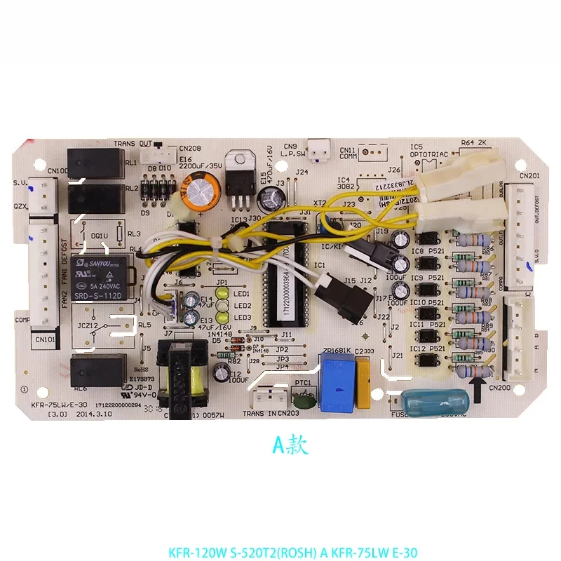 KFR-75LW/E-30 Is Suitable for Midea Air Conditioner Accessories, Computers, Outdoor Main Control Computer Boards