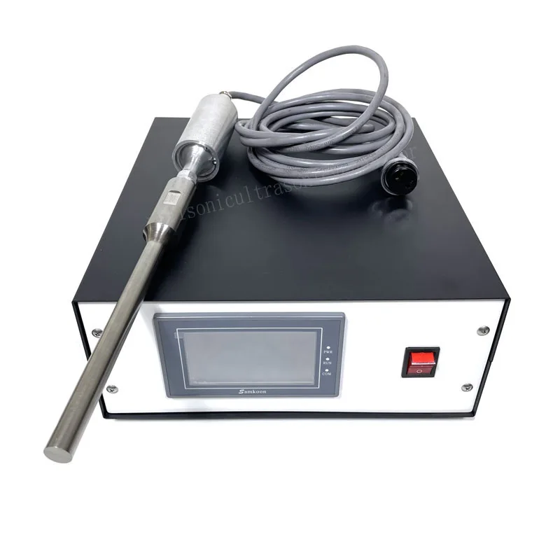 Tube Ultrasonic Transducer Vibrating Probe With Generator For Laboratory Homogenization Machine