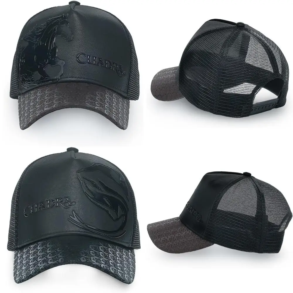 قبعات كاجوال من الجلد الطبيعي للرجال لارتداء اليومي المريح #1