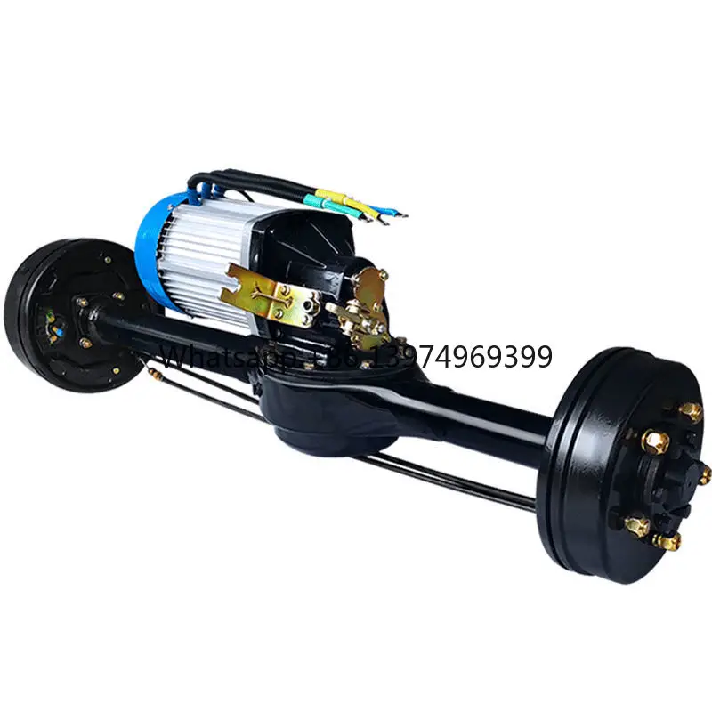 High Power Rear Axle Motor Kit 60V 72V Electric Car Tricycle 1500W-3000W  Rear Differential Axle Hub Motor