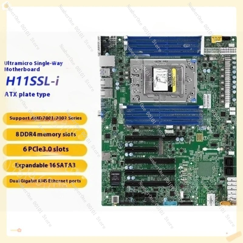 

Основная плата сервера Supermicro H11DSi H11SSL-I H11DSI-NT H12SSL-I