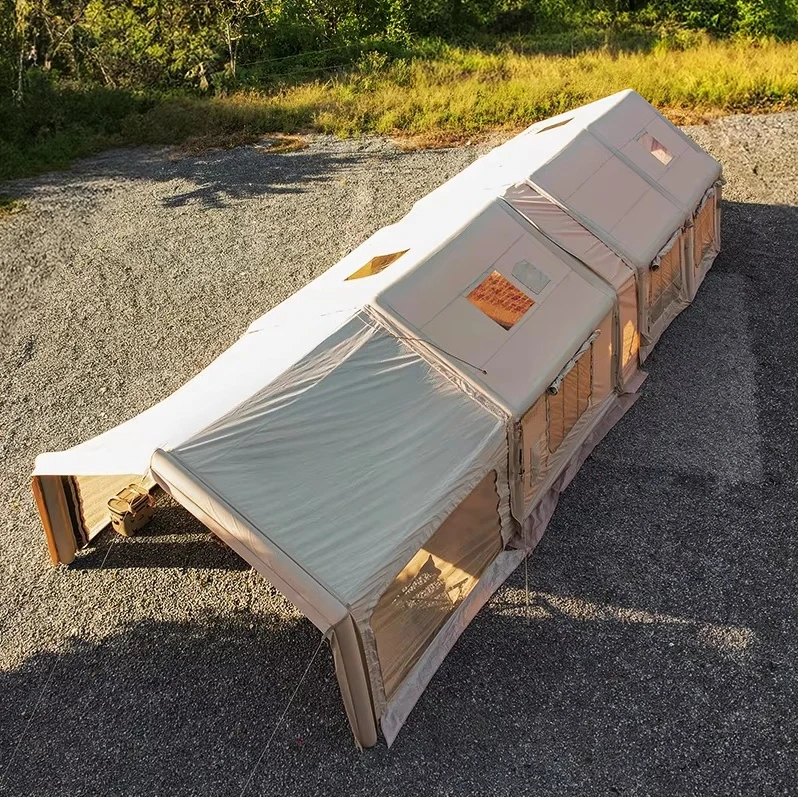 Customized size inflatable tent outdoor inflatable camping 8 people