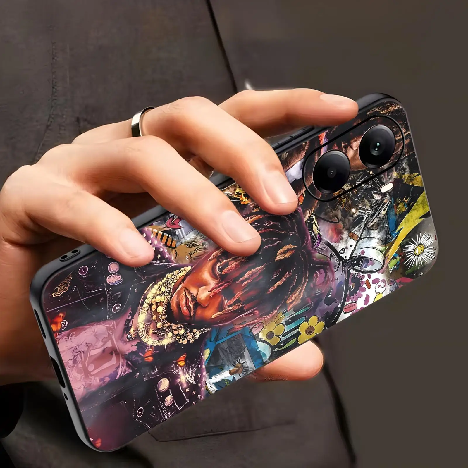 Juice WRLD 999 cool  Phone Case For Xiaomi POCO M7 M6 M5 X7 X6 X5 F7 F6 F5 Pro 5G Soft black Shockproof Cover view 2