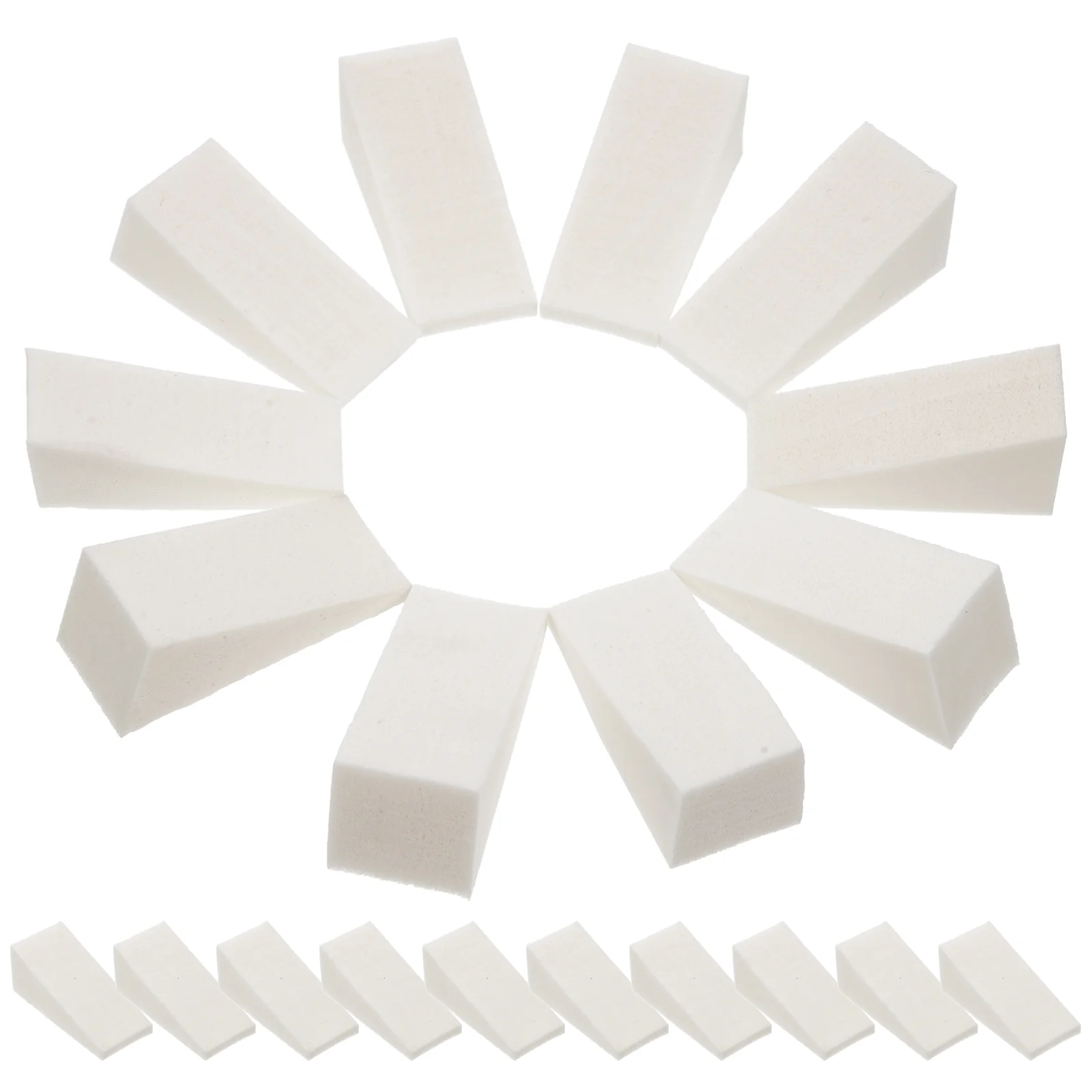 50 Pcs Triangle Paint Sponge Baby Craft Triangular Painting Sponges Kindergarten