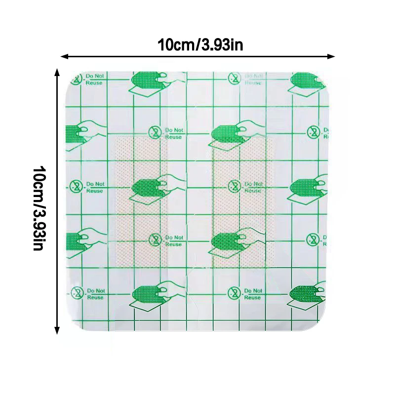 10 قطعة ضمادة إسعافات أولية مقاوم للماء لاصق تضميد الجروح العقيمة خلع الملابس التوازن التصحيح ملصق الأياجات الجراحية #6