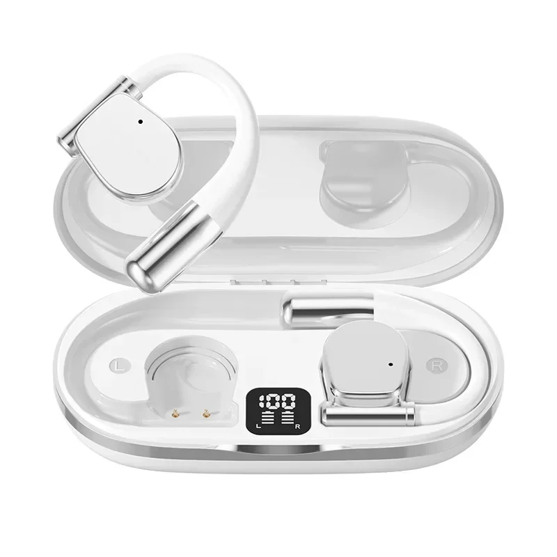 

Wireless Bluetooth headset, long battery life, ear-mounted non-in-ear private mode noise reduction