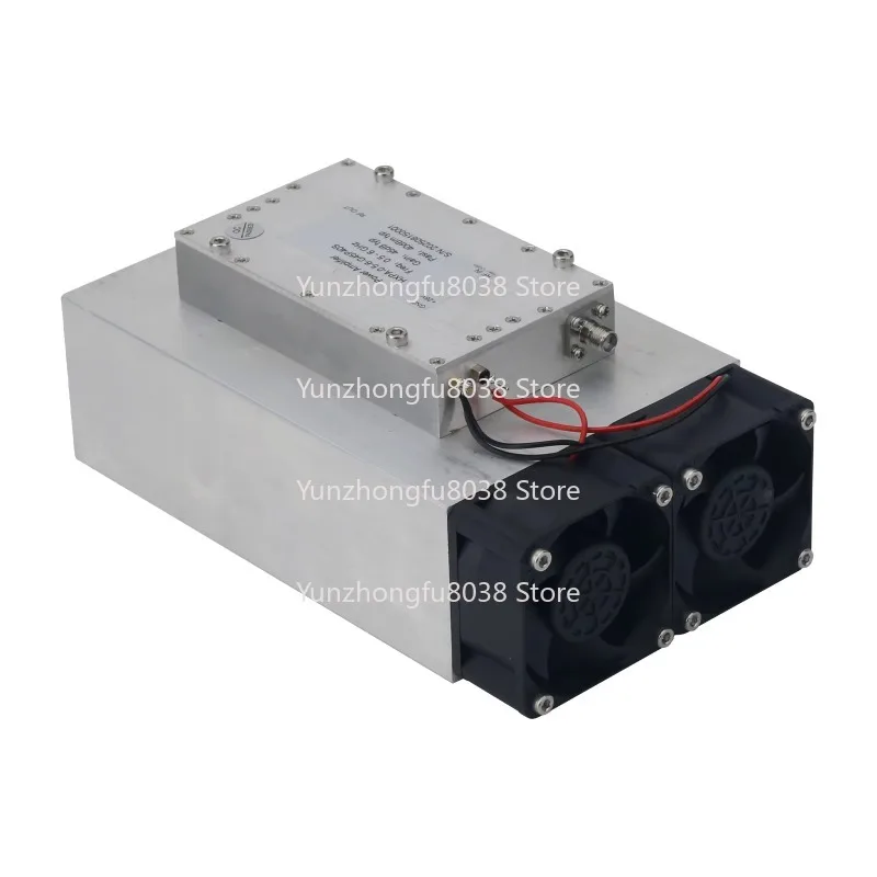 0.5-6 GHz 45dB Gain 10w High Power Output RF Microwave Wideband Power Amplifier with SMA Female Connector