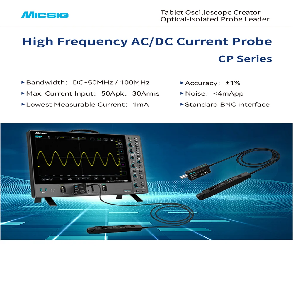 ไมค์ซิก CP1003B CP503B โพรบวัด - Current Probe Ac Dc 50Mhz Oscilloscope บทวิจารณ์และราคา